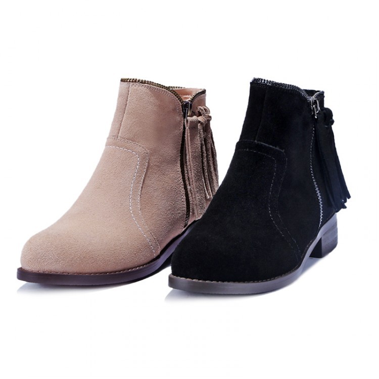 Suede boot women